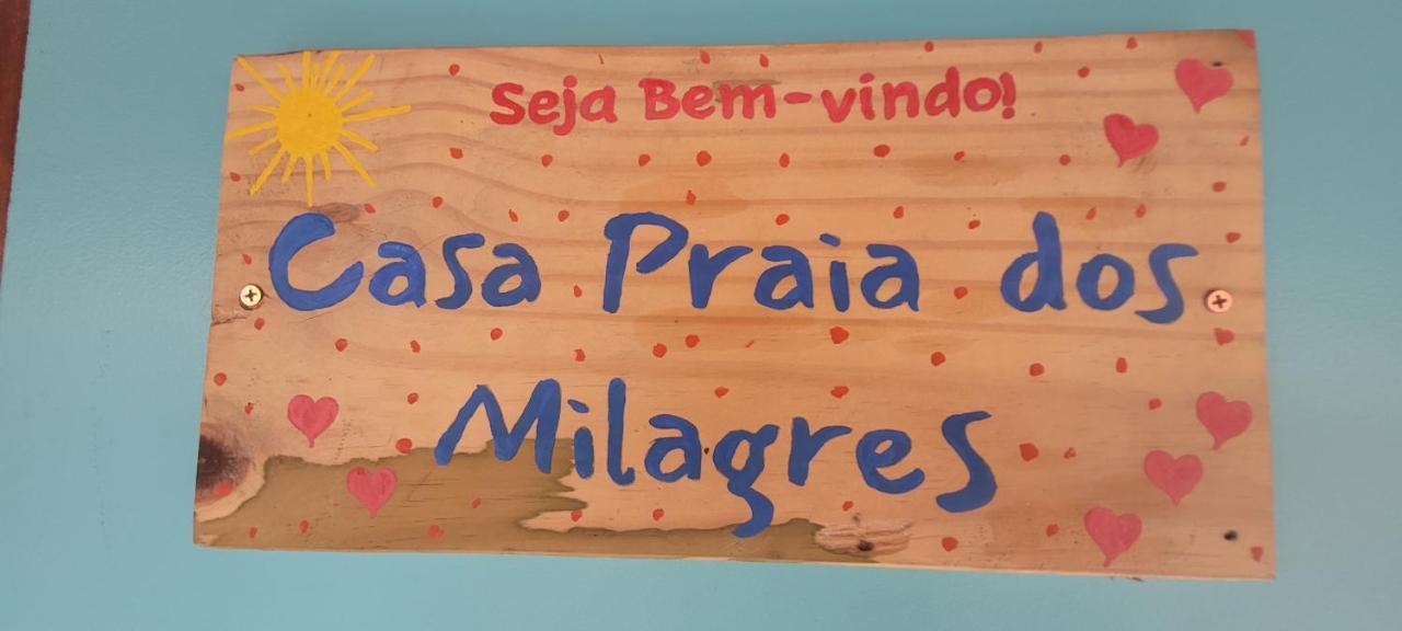 Casa Praia Dos Milagres - 2 Qtos Sendo 1 Suite, Piscina São Miguel dos Milagres Exteriör bild